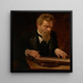 Ritratto di un musicista - Aleksander Sochaczewski — quadro incorniciato alla parete