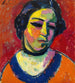 Ritratto di una Donna - Alexej von Jawlensky — vista dell’opera