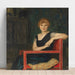 Riproduzione del dipinto Ritratto di una dama - Franz von Stuck