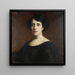 Ritratto di una dama con colletto in pizzo - Franz von Stuck — quadro incorniciato alla parete
