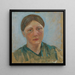 Ritratto di una donna - Wilhelm Legler — quadro incorniciato alla parete