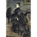 Riproduzione del dipinto Ritratto di una donna, chiamata Mme Georges Hartmann - Pierre-Auguste Renoir