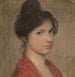 Ritratto di una giovane ragazza - Hermann Hanaczek — vista dell’opera