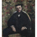 Riproduzione del dipinto Ritratto di A. Cassabois - Gustave Caillebotte