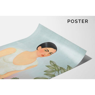 Portrait de Cristina, ma sœur - Frida Kahlo | Reproduction Tableau Décoration murale affiche copie