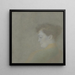 Ritratto di Dora Herzberg - Hendrik Godfried Icke — quadro incorniciato alla parete