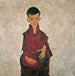 Ritratto di Herbert Reiner - Egon Schiele — vista dell’opera