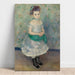 Riproduzione del dipinto Ritratto di Jeanne Durand-Ruel - Pierre-Auguste Renoir