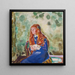 Ritratto di Käthe Perls - Edvard Munch — quadro incorniciato alla parete