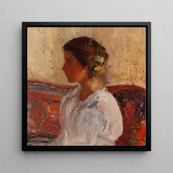 Portrait de Liza Pareska - Witold Wojtkiewicz