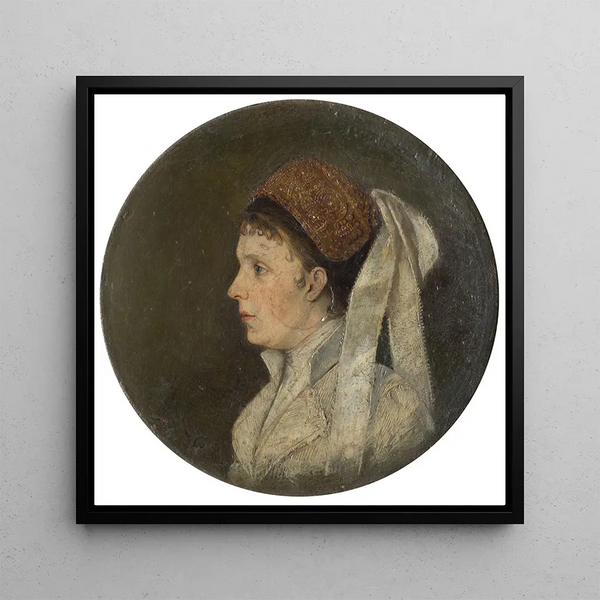 Portrait de Louise Maurer, mère de l'artiste - Serafin Maurer