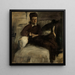 Ritratto di Madame Jeantaud - Edgar Degas — quadro incorniciato alla parete