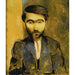 Riproduzione del dipinto Ritratto di Miezystaw Zborowski - Moïse Kisling