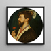 Ritratto di Simon George de Cornouailles - Hans Holbein il Giovane — presentazione a parete dell’opera