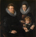 Ritratto dell'orafo di Bruxelles Robert Staes, sua moglie Anna e il loro figlio Albert - Peter Paul Rubens — vista dell’opera