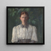 Ritratto della pittrice Helga Ring - Signe Scheel — quadro incorniciato alla parete
