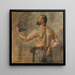 Ritratto dello scultore Friedrich - Lovis Corinth — quadro incorniciato alla parete