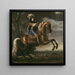 Ritratto equestre di Carlo XI - David Klöcker Ehrenstrahl — presentazione a parete dell’opera
