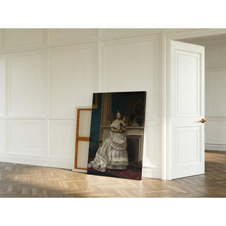 Portrait of Marie-Anne d'Escoubleau de Sourdis, Madame Charles-Joachim Lefèvre - Jean-Léon Gérôme | Reproduction Tableau Décoration murale affiche copie