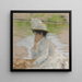 Ritratto senza titolo di Mme Chase - William Merritt Chase — quadro incorniciato alla parete