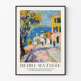 Poster "Cammino nel Sud della Francia" di Henri Matisse