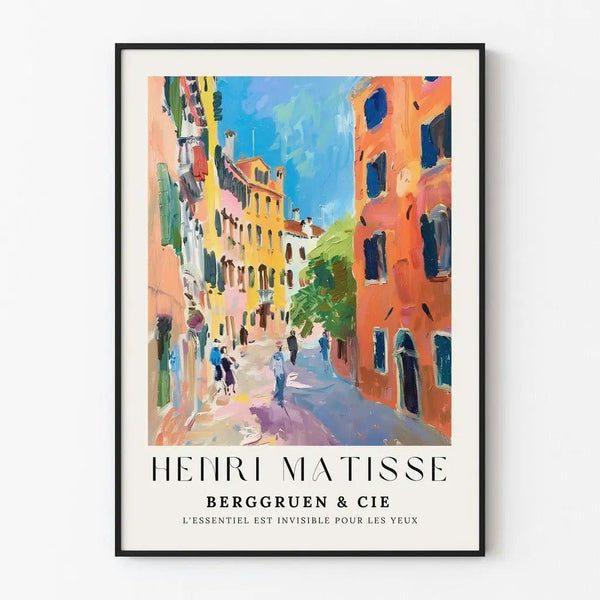 Poster "L'essenziale è invisibile agli occhi" di Henri Matisse