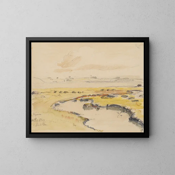 L'angoisse de Dyrnwyn - Poul Simon Christiansen — quadro incorniciato alla parete