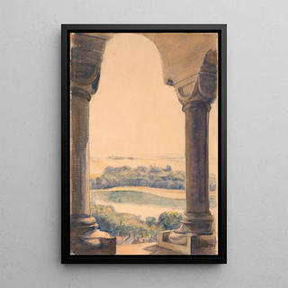 Poul Simon Christiansen - Udsigt fra Viborg Domkirkes sndre trn.webp