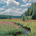 Prairie d'été Pobojka - Stanislav Yulianovich Zhukovsky — ambientato in un interno