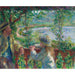 Riproduzione del dipinto Vicino al lago - Pierre-Auguste Renoir