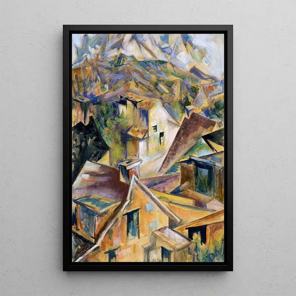 Flanc de colline - Preston Dickinson — quadro incorniciato alla parete