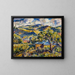Paesaggio del Maine - Preston Dickinson — quadro incorniciato alla parete