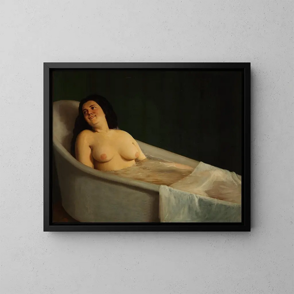 Le Bateau - Prilidiano Pueyrredón — quadro incorniciato alla parete