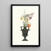 Lilium Pomponium Lilium Chalcedonicum - Priscilla Susan Bury — quadro incorniciato alla parete