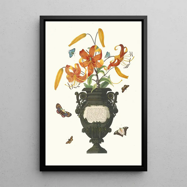 Lilium Tigrinum - Priscilla Susan Bury — quadro incorniciato alla parete