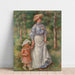 Riproduzione del dipinto Promenade - Pierre-Auguste Renoir
