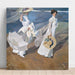Riproduzione del dipinto Passeggiata sulla riva del mare - Joaquín Sorolla