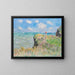Riproduzione del dipinto Passeggiata sulla scogliera, Pourville di Claude Monet