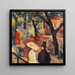 Passeggiatore nel parco - Wilhelm Thny — quadro incorniciato alla parete
