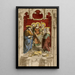 Assemblée de saints dans un décor d'architecture - Prosper Lafaye — quadro incorniciato alla parete