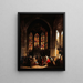 La cappella della Vergine, chiesa di Saint-Gervais-Saint-Protais - Prosper Lafaye — quadro incorniciato alla parete