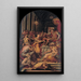 La disputa di Santa Caterina - Prospero Fontana — quadro incorniciato alla parete