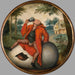 Proverbio fiammingo non identificato - Pieter Brueghel il Giovane — ambientato in un interno