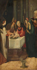 Circoncision du Christ, panneau gauche d'un retable - Pseudo Jan Wellens de Cock — vista dell’opera