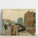 Riproduzione del dipinto Quai Saint Michel - Childe Hassam