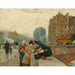 Riproduzione del dipinto Quai Saint Michel - Childe Hassam