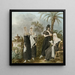 Quattro donne in costume spagnolo - Otto Howen — quadro incorniciato alla parete