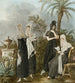 Quattro donne in costume spagnolo - Otto Howen — vista dell’opera