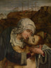 Pietà - Quentin Massys — vista dell’opera