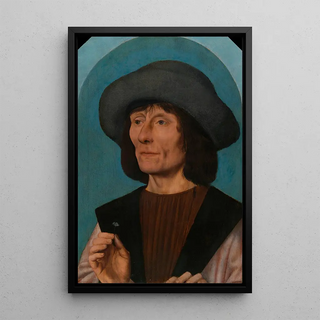 Quentin Massys - Portrait of a Man with a Pink.webp